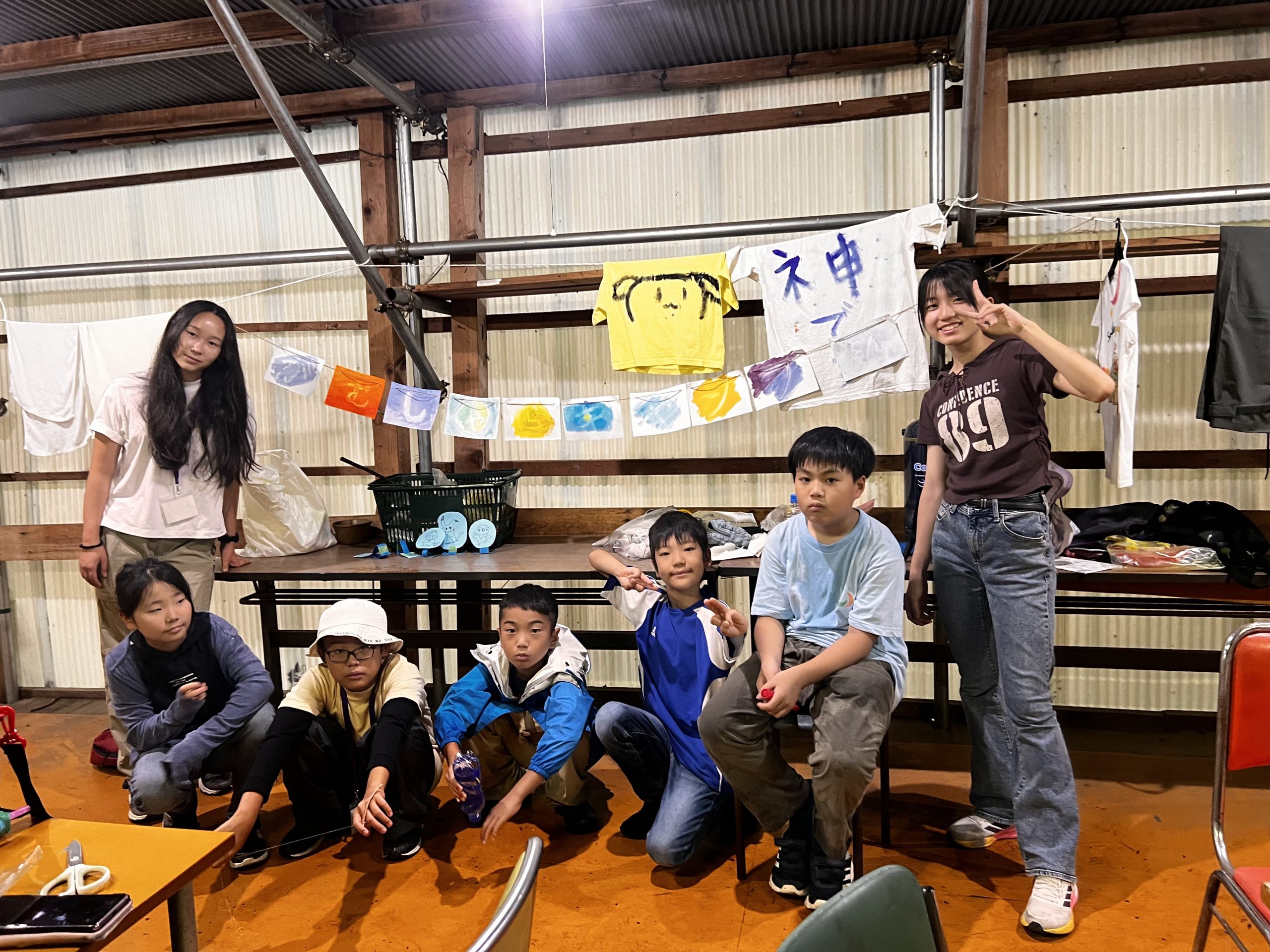 キャンプ写真8グループタイムの様子